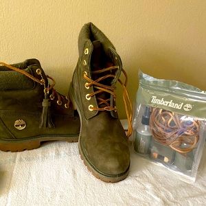 Timberlands, Women’s size 9, limited edition